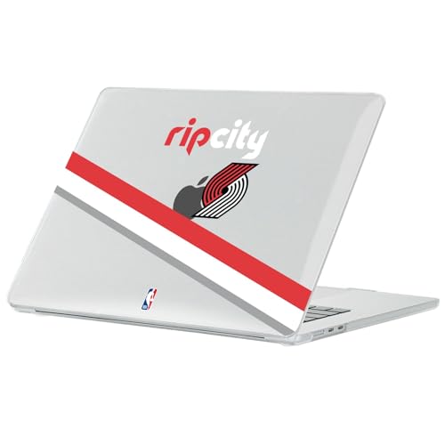 Coque MacBook Air 13.6 rigide transparente NBA Portland Trail Blazers A2681 A3113