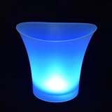 ➤ 【SERVICE DE SATISFACTION À 100%】 Le forfait comprend - 1x seau à glace LED (piles non incluses). Pour tout problème de qualité du produit après réception des marchandises, nous offrons un remplacement gratuit ou un remboursement complet, n’hésitez pas à nous contacter, nous ferons de notre mieux pour résoudre vos problèmes