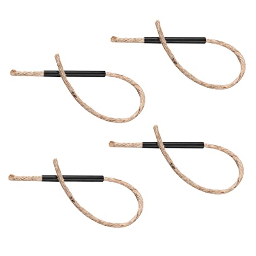 YARNOW 4Pcs Outdoor Fire Starters Cords Durable Ropes for Quick Fire Starting Any Weather for Camping Accessories and Outdoor Lighting