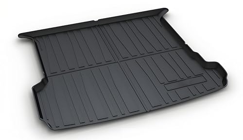 Q7/SQ7 Cargo Mat Compatible with 2015-2025 Audi Q7/SQ7，All Weather Protector Rear Cargo Liners Trunk Tray Floor mats， 3D Tech Modeling Waterproof Durable Odorless TPO Flexible Accessories
