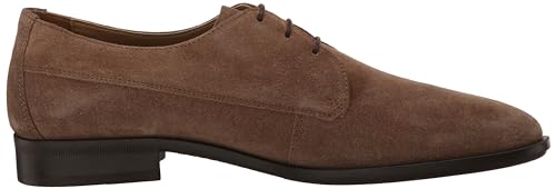Image of BOSS Men's Colby Smooth Suede Lace Up Derby Dress Shoes