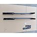 2Pcs Black Roof Rail Racks Side Rail Bars Fits for VW Amarok 2010-2021