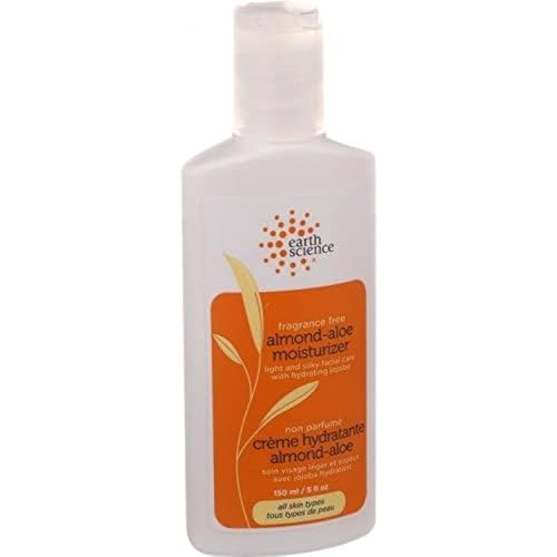 Hydratant Earth Science Almond and Aloe lotion sans parfum peau sèche