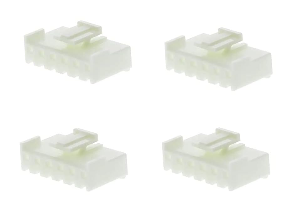 6 Pin VH Female Center Lock Connector 3.96mm Pitch - Pack of 2-image-42
