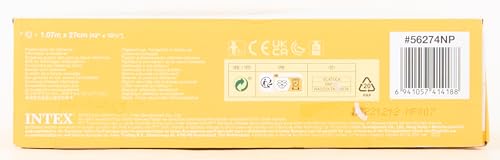 Bóia Glitter, Intex, Transparente, Pacote de 1