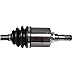 SasugaOne CV Axle Shaft Front Left Driver Side Drive Assembly for Toyota for Corolla 2003-2008 Automatic
