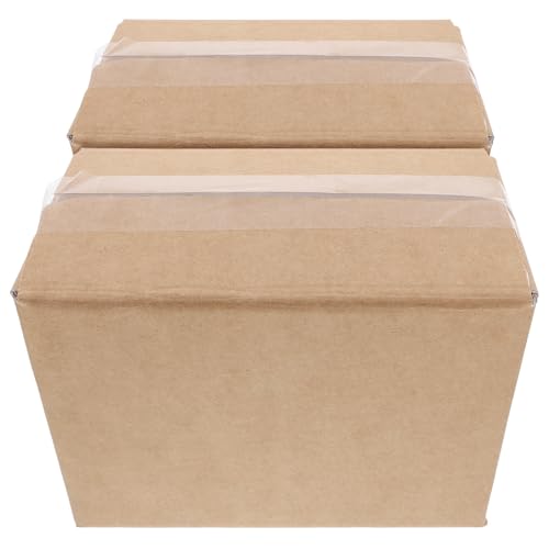 iplusmile 2pièces Boîte Isotherme Expédition avec Lining Alu Carton Résistant pour Transport de Nourriture et Fruits Format
