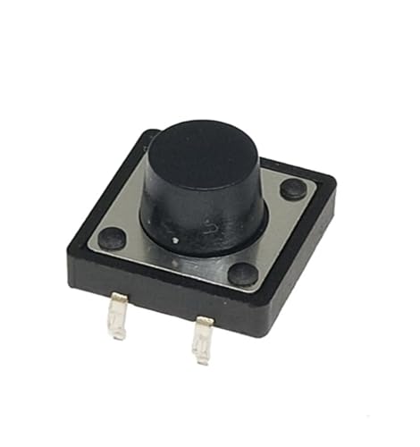 Bouton tactile PCB 4 broches interrupteur micro switch 12x12x14mm pour soudure électronique