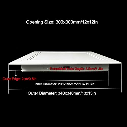 Escotilla de techo de aluminio para hogar y comercio con diseño impermeable 4