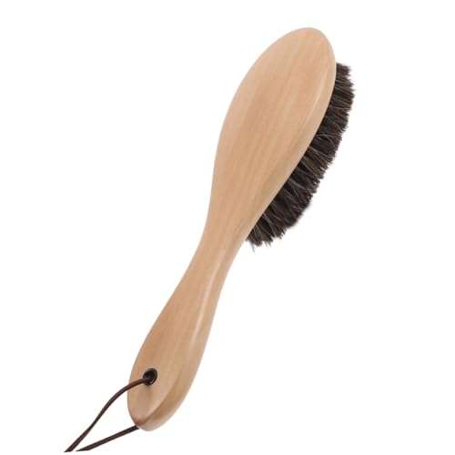 Abaodam Desander Brush Natural Bristles for Sand Removal Ideal for Cleaning Tents Chairs and Surfboards