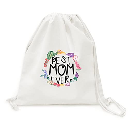 Sac en tissu pliable meilleure mère jamais fini les sachets fragiles
