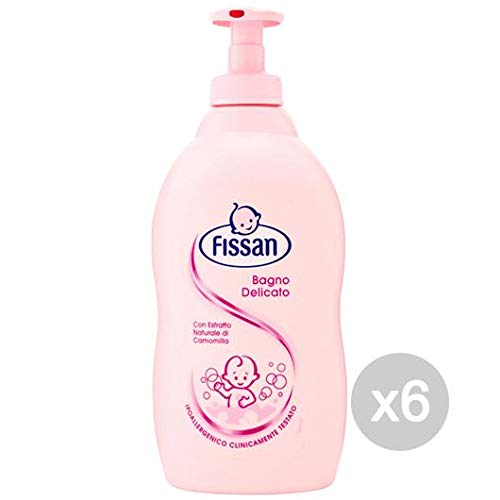 Set 6 FISSAN Bebé Bath 400 Ml Gentle Care Y Limpieza De La Body
