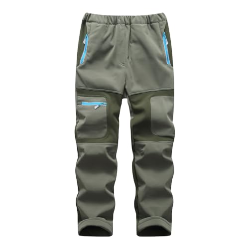 Genérico Pantalones Chandal Niños Invierno Kids Jogger Pants - Niños Bebé Niñas Patchwork Pantalones De Esquí Traje Bolsillo Espesar Abrigados Regulares Casuales