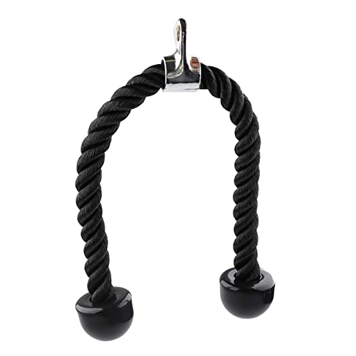 Cuerda para tríceps y jalón al pecho polea fitness muscular