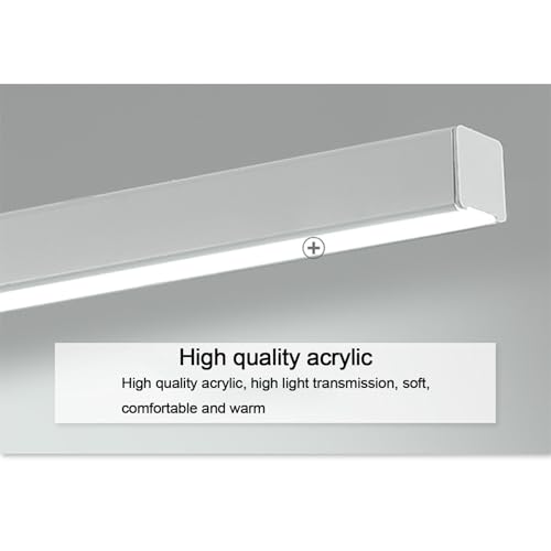Suspension rectangle pour cuisine et salle à manger avec éclairage LED blanc - 3