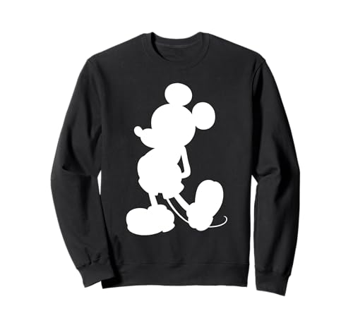 Sweat Mickey Disney Stance Silhouette en coton noir confortable pour homme