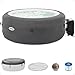 INTEX 28483E SimpleSpa Inflatable Hot Tub 4 Person Bubble Massage Spa: Includes Insulated Cover – Built-in QuickFill Inflation – Soothing Jets – 77