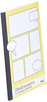 Paperback Blank Comic Book for drawing and sketching: Notebook for kids or everyone who want to create your own comics, Bedtime story , cartoons or storyboard ... Small notebook 5.5" x 8.5" size / 78 pages. Book