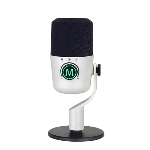Microphone USB pour streaming en direct et chant sur ordinateur