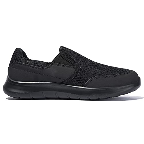NewDenBer Sport Men's Casual Lightweight Slip-On Walking Shoe Sneakers4