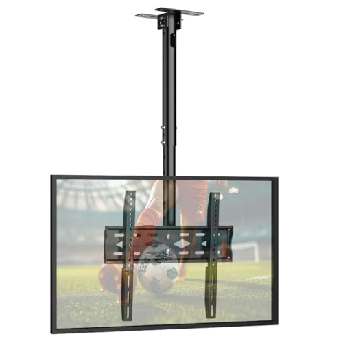 Reviews de Soportes de pared y techo para TV disponible en línea para comprar. 45 JXMTSPW Soporte de TV Techo para Pantallas de 26 a 65 Pulgadas 4K LED LCD,Inclinable y Giratorio,Máx VESA 400x400 mm,Base de Techo para TV con Ajuste Telescópico de...