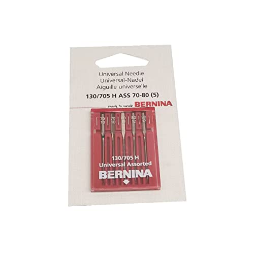 Aiguilles 130/705H pour Bernina lot 5 aiguilles de couture universelles 70-80