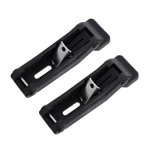 Operitacx 2piezas Cierre De Goma Flexible Negro Para Armarios y Cajas Pestillo Invisible Resistente y Duradero Para Reemplazo Equipos Electrónicos y Maquinaria