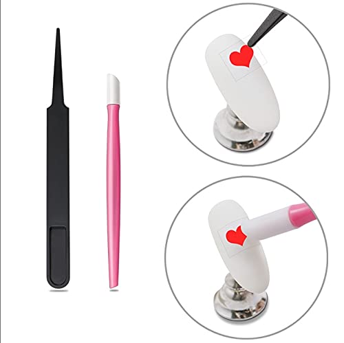 Snowflake Nail Art Sticker Decal Set, 3D Self Adhesive Nail Stickers, Christmas Nail Stickers, Snowflake Nail Art Decals, Nail Art Stickers For Nail Art Design, Nail Stickers For Girls, Diy Nail Art Decoration Accessories Decals For Nail Salon… #TOP6