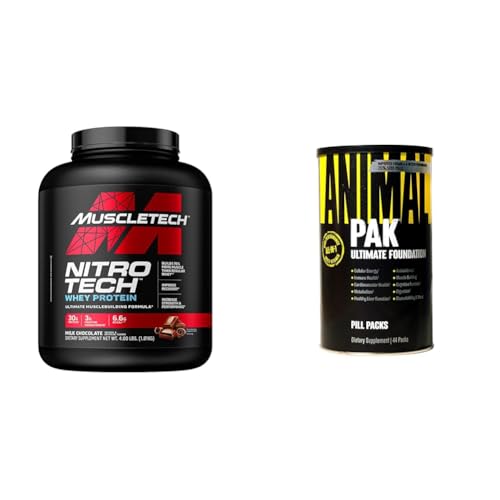 Muscletech Whey Protein Powder Nitro-Tech Whey Protein Isolate & ...