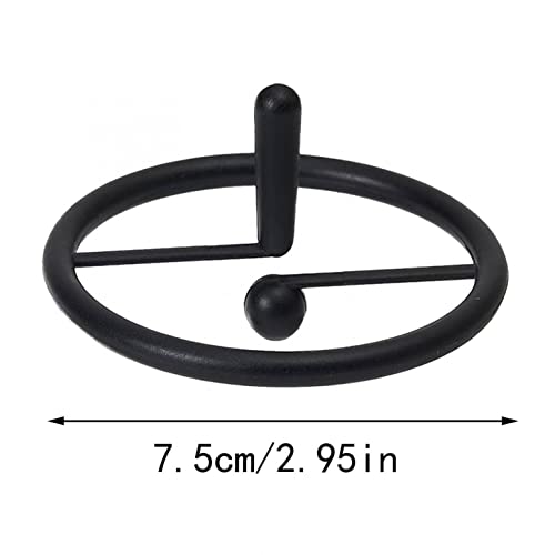 Yunaiyi Novelty Exclamation Mark Spinning Tops Toy, Forever Circle Fidget Spinner Suspended Exclamation Toys, Fun Birthday Party Supplies Gifts, Motion Table Game 1Pc/4Pc #TOP6