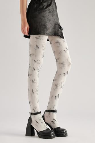 Image of Sahabowi Women Tights, Sheer High Waist Pantyhose, Vintage Control Top Stockings