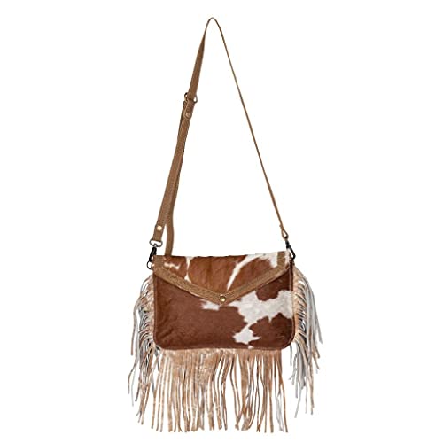 Myra Bag Women's Fancy Delight Cowhide Brown One Size3