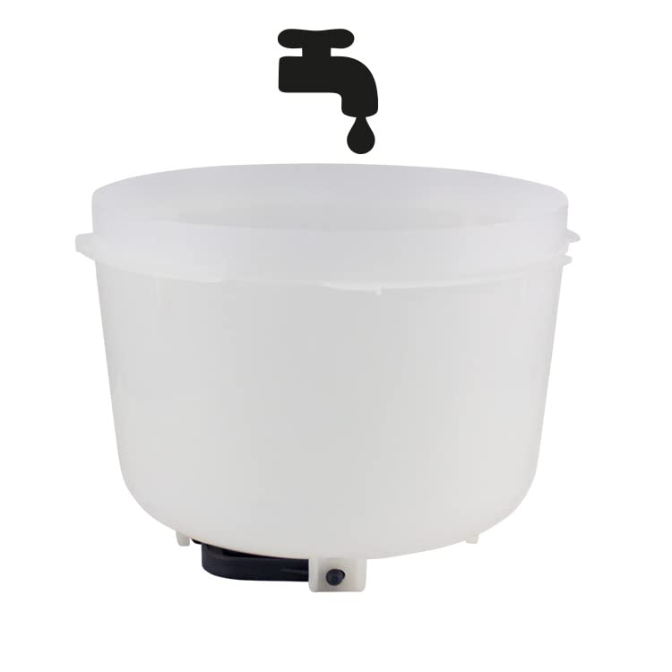 River Systems Abbeveratoio a sifone 5 litri plastica con manico e piedini