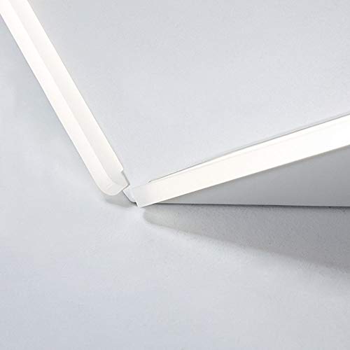Lustre LED à monture nordique classique blanc en acrylique