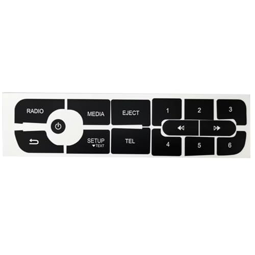 Autocollants boutons Megane Scenic Master kit de réparation audio