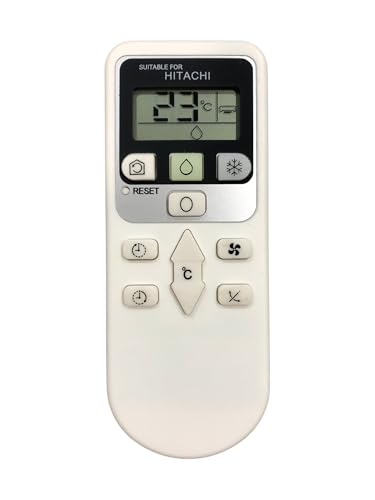 Image of Upix AC Remote No. 155 (No Backlight), Compatible /Replacement for Hitachi AC Remote Control (Exactly Same Remote Will Only Work)