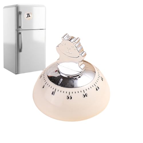 Temporizador Para Cocinar - Cuenta Atrás Manual Con Alarma Sonora,Temporizador Mecánico para Cocinar Alimentos - Para Escuela Hogar Aula Residencia Apartamento Estudiantes Chef Entusiastas Del Deporte