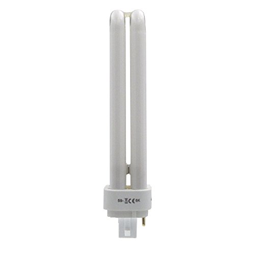 Laes 975581 Ampoule économique G24d-3 26 W, Blanc, 34 x 34 mm