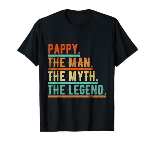 Hombre Pappy Gifts de nietos Happy Pappy Tee im the Pappy Camiseta