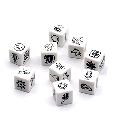 HCDIM Happy Story Dice 9 Story Cubes Game to...