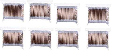 Blue Earth 800pieces Women Beauty Makeup Cotton Swab Double Head Cotton Buds Make Up Wood Sticks Nose Ears Cleaning Cosmetics Health Care-image-8