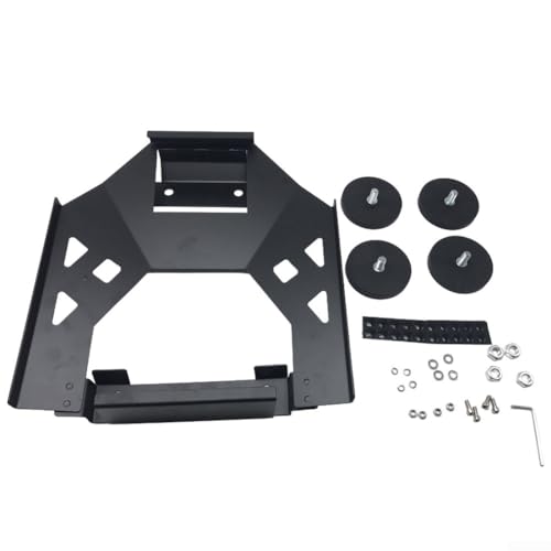 Entgoinggo Soporte magnético de techo para Starlink Mini Antena 304 Acero Inoxidable Negro Base de Montaje para Campistas Vans Barcos