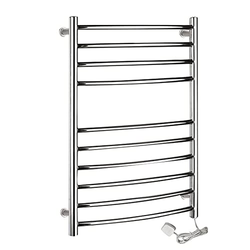 Chauffe-serviettes électrique en acier inoxydable 304 poli durable