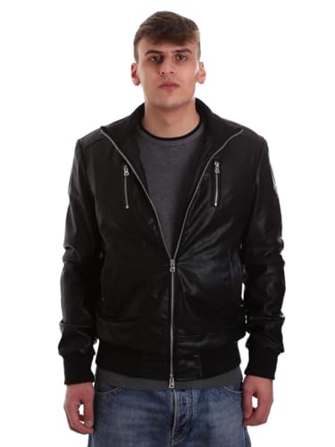 Veste homme 3XL noire de marque Gaudi Jeans aux finitions haut de gamme