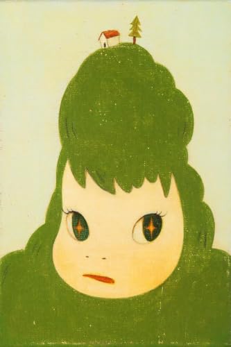 Affiche Yoshitomo Nara Green Mountain pour remplacer un mur vide par un poster d'art 40x60