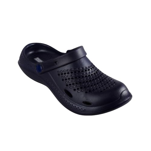 ORTHO CLUB Clogs for Mens Lightweight Classic Clogs | Sandals with Adjustable Back Strap for Men_MSP09_10_Navy Blue (B0D5DNGZD8) Amazon Price History, Amazon Price Tracker