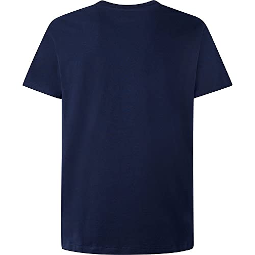 Pepe Jeans Herren Eggo N T-Shirt, Blue (Navy), L – Ansicht 5