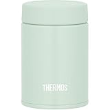 【小容量モデル】サーモス 真空断熱スープジャー 200ml ライトグリーン 全パーツ食洗機対応 保温保冷 シンプル構造のフタ JEG-200 LTG