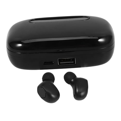 Sewroro Auriculares Inalámbricos con Pantalla Digital LED Control Táctil Resistentes al Agua Sonido y Estuche de Carga Portátil Diseño Ergonómico para Uso Exterior