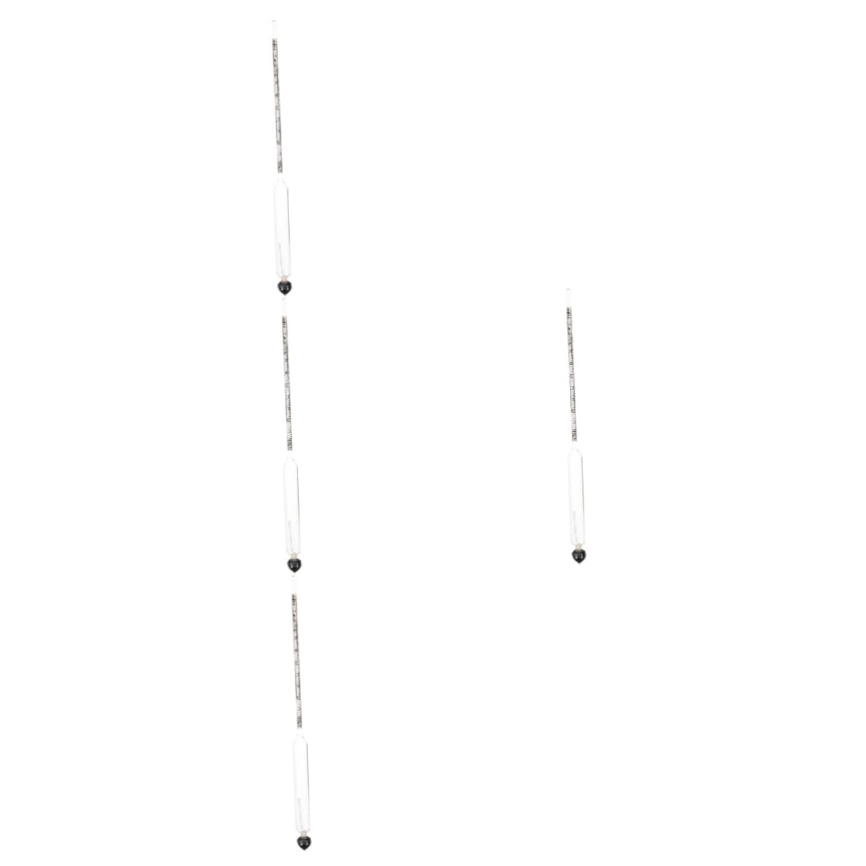 HAWILLOSCH 4pcs Multi-use Hydrometer for Mud Oil Concrete Moisture Specific Gravity Measuring Tool